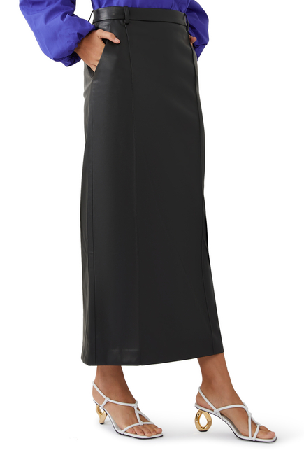 Classico Leather Skirt